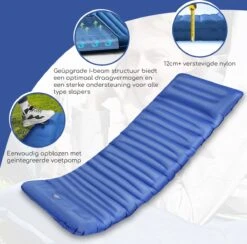 Hikr® Slaapmat 10cm+ Dikte - Comfortabel Luchtmatras - Zelfopblazend Met De Voet - TPU+40D Nylon - Slaapmatje Eenpersoons En Uit Te Breiden Tot Tweepersoons - Slaapmat Met Ingebouwde Pomp 11 Hikr® Slaapmat 10cm+ Dikte - Comfortabel Luchtmatras - Zelfopblazend Met De Voet - TPU+40D Nylon - Slaapmatje Eenpersoons En Uit Te Breiden Tot Tweepersoons - Slaapmat Met Ingebouwde Pomp -Buitenkampeer Winkel 1200x1186 4