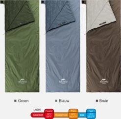 Naturehike® Slaapzak - Lichtgewicht - 190*75cm - Compact - Waterdicht - 3 Seizoenen Slaapzak Lente, Zomer & Herfst - Outdoor - Slaapzakken Volwassen & Kinderen -Buitenkampeer Winkel 1200x1186 5