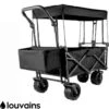 LOUVAINS® Bolderkar Opvouwbaar - Bolderkar - Bolderwagen - Bolderkar Kinderenvervoer - Bolderkar Opvouwbaar Met Massieve - Bolderkar Opvouwbaar Luchtbanden - Bolderkar Opvouwbaar Met Duwstang -Buitenkampeer Winkel 1200x1190 8