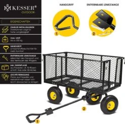 Exxen KESSER® Bolderkar, 550 Kg Belastbaar, Tuinwagen, Transportwagen, Tuinwagen, Uitneembaar Zeil, Gereedschapswagen, Handwagen, Veelzijdig Inzetbaar, Zwart 13 Exxen KESSER® Bolderkar, 550 Kg Belastbaar, Tuinwagen, Transportwagen, Tuinwagen, Uitneembaar Zeil, Gereedschapswagen, Handwagen, Veelzijdig Inzetbaar, Zwart -Buitenkampeer Winkel 1200x1194 2