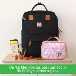 Brisby 4 Laags Geïsoleerde Koeltas - Lunchtas 1.5 Liter - Roze Eenhoorn -Buitenkampeer Winkel 1200x1198 11
