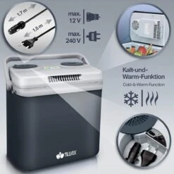 Tillvex- Koelbox, Coolbox, 32 Liter, Grijs -Buitenkampeer Winkel 1200x1198 9