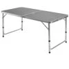 Casaria Campingtafel – Inklapbaar Verstelbaar - 120x60x70 Cm Grijs -Buitenkampeer Winkel 1200x1199