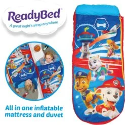 Paw Patrol Junior ReadyBed-2 In 1 Kids Sleeping Inflatable Air Bed In A Bag With A Pump, Polyester, Single 14 Paw Patrol Junior ReadyBed-2 In 1 Kids Sleeping Inflatable Air Bed In A Bag With A Pump, Polyester, Single -Buitenkampeer Winkel 1200x1199 4