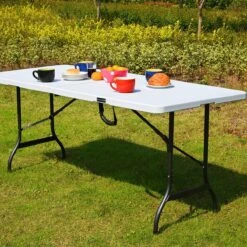 Casaria Tuintafel Opvouwbaar – Met Draaggreep 220x70 Cm – Wit 22 Casaria Tuintafel Opvouwbaar – Met Draaggreep 220x70 Cm – Wit -Buitenkampeer Winkel 1200x1200 118
