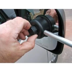 Defa Caravanspiegel Met Zuignap Vlak 11 Cm Zwart -Buitenkampeer Winkel 1200x1200 1189