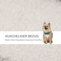 PawHut Huisdierentrap Met Krabpaal Bal 4 Treden Kattentrap Dierentrap Pluche Jute D06-093 -Buitenkampeer Winkel 1200x1200 1247