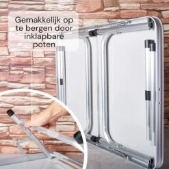 Liivo Aluminium Inklapbare Tafel - Campeertafel 75x55x60cm 17 Liivo Aluminium Inklapbare Tafel - Campeertafel 75x55x60cm -Buitenkampeer Winkel 1200x1200 130