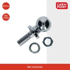 Carpoint Schroefkogel Met Contramoer ø50mm | Trekgewicht Tot 1500 Kg -Buitenkampeer Winkel 1200x1200 1327