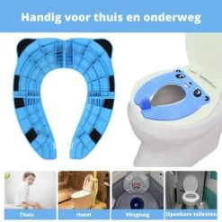 Blauwe Opvouwbare Toilet Zitje - WC Verkleiner - WC Bril Verkleiner- Urinoirs Kind - Toilet Training - Plas Trainer Zitje - Reis Accessoires - Camping Toilet Zitje - Toilet Verkleiner - Toilet Bril Verkleiner -Buitenkampeer Winkel 1200x1200 1377