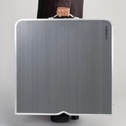 Casaria Campingtafel – Inklapbaar Verstelbaar - 120x60x70 Cm Grijs -Buitenkampeer Winkel 1200x1200 144