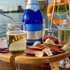 Merkloos Opvouwbare Draagbare Picknicktafel, Outdoor Opvouwbare Lichtgewicht Kampeertafel 30,5 Cm Kleine Houten Wijnpicknicktafel Voor Feest, Strand, Tuin, Camping, Barbecue, Reizen -Buitenkampeer Winkel 1200x1200 161