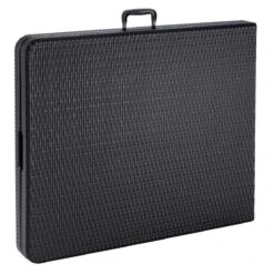 Casaria Tuintafel Opvouwbaar – Met Draaggreep 180x75 Cm – Zwart -Buitenkampeer Winkel 1200x1200 172