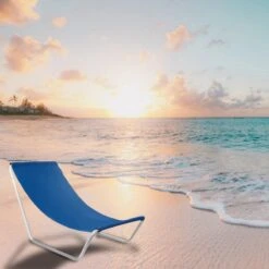 In Round Strandstoel Met Opbergtas – Opvouwbaar / Inklapbaar – Blauw – Campingstoel – Vouwstoel – Visstoel – Strand Stoel / Stoelen – Lichtgewicht Kampeerstoel – Beach Chair – Voor Volwassenen – Outdoor – Camping -Buitenkampeer Winkel 1200x1200 274