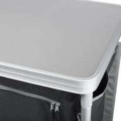 Campart Campingkeuken KI-0734 - Campingkast Groot - 4 Verstelbare Poten - Opvouwbaar En Lichtgewicht - Inclusief Opbergtas - Grijs -Buitenkampeer Winkel 1200x1200 318