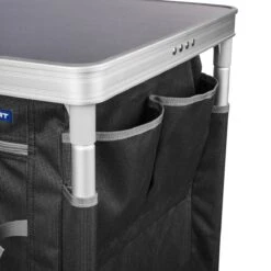 Campart Campingkeuken KI-0734 - Campingkast Groot - 4 Verstelbare Poten - Opvouwbaar En Lichtgewicht - Inclusief Opbergtas - Grijs -Buitenkampeer Winkel 1200x1200 319