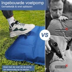 Hikr® Slaapmat 10cm+ Dikte - Comfortabel Luchtmatras - Zelfopblazend Met De Voet - TPU+40D Nylon - Slaapmatje Eenpersoons En Uit Te Breiden Tot Tweepersoons - Slaapmat Met Ingebouwde Pomp 12 Hikr® Slaapmat 10cm+ Dikte - Comfortabel Luchtmatras - Zelfopblazend Met De Voet - TPU+40D Nylon - Slaapmatje Eenpersoons En Uit Te Breiden Tot Tweepersoons - Slaapmat Met Ingebouwde Pomp -Buitenkampeer Winkel 1200x1200 333