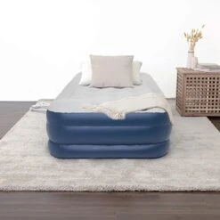 LifeGoods Luchtbed - 1 Persoons - Met Ingebouwde Pomp - Incl. Draagtas En Reparatiekit -Buitenkampeer Winkel 1200x1200 349