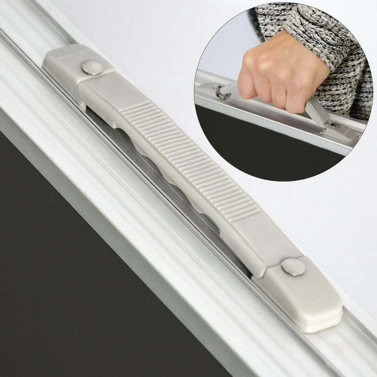 Aluminium Kampeertafel 120x60cm - Campingtafel Inklapbaar - 3-voudig Verstelbare Vouwtafel Antraciet 6 Aluminium Kampeertafel 120x60cm - Campingtafel Inklapbaar - 3-voudig Verstelbare Vouwtafel Antraciet - Afbeelding 4