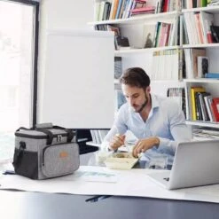 Lunchtas - Koeltas Voor Dames En Heren - Cool Bag - 4 Laags Geïsoleerde Koeltas - Kleine Cooler - Lunch Box - Lunchtas 15 Liter -Buitenkampeer Winkel 1200x1200 474