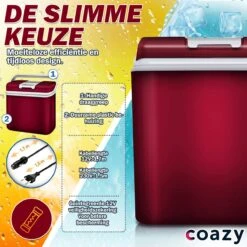 Koelbox 24L Met ECO Modus Voor Auto & Camping - Frigobox Elektrisch 24 Liter Met 12v 230 Volt - Verkoelt En Verwamt - MiniBar - Mini Koelkast -Buitenkampeer Winkel 1200x1200 489