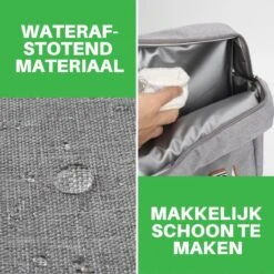 Brisby 4 Laags Geïsoleerde Koeltas - Lunchtas 7 Liter - Lichtgrijs -Buitenkampeer Winkel 1200x1200 505