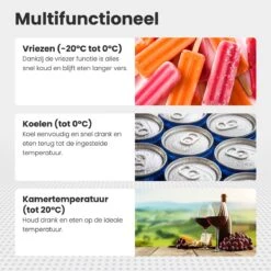 Auronic Elektrische Koelbox - 40.5L - Compressor - 12V En 240V - Grijs -Buitenkampeer Winkel 1200x1200 512