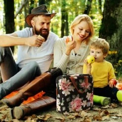 Brisby 4 Laags Geïsoleerde Koeltas - Lunchtas 7 Liter - Bloemetjes -Buitenkampeer Winkel 1200x1200 531