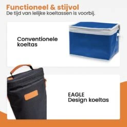 Eagle Koeltas - Compacte Koeltas - Stoffen Tas - Strandtas - Mini Koelbox -Buitenkampeer Winkel 1200x1200 562