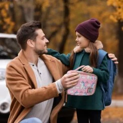 Brisby 4 Laags Geïsoleerde Koeltas - Lunchtas 1.5 Liter - Roze Eenhoorn -Buitenkampeer Winkel 1200x1200 567