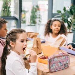 Brisby 4 Laags Geïsoleerde Koeltas - Lunchtas 1.5 Liter - Roze Eenhoorn -Buitenkampeer Winkel 1200x1200 569