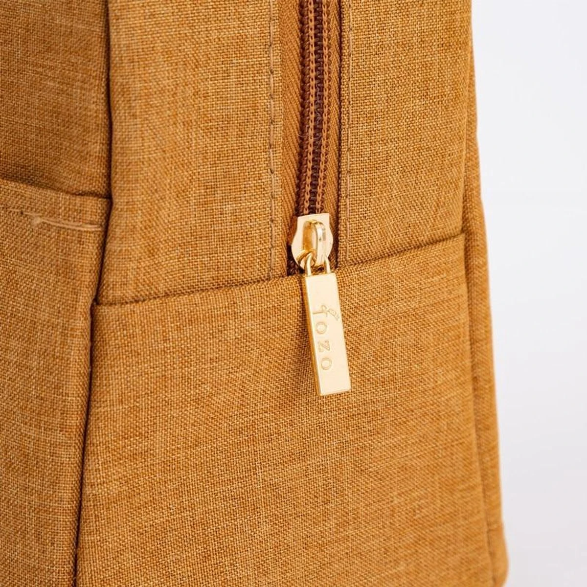 Koeltas - Lunchtas - Volwassenen En Kinderen - Compact Picknick & Lunchtasje - Lunch - Werk - Diep Goud 6 Koeltas - Lunchtas - Volwassenen En Kinderen - Compact Picknick & Lunchtasje - Lunch - Werk - Diep Goud - Afbeelding 4