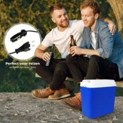 Niceey Thermo Elektrische Koelbox - 24 Liter - Koelbox Elektrisch 12v 230 Volt - Coolbox - Koelt & Verwarmt - Blauw -Buitenkampeer Winkel 1200x1200 634