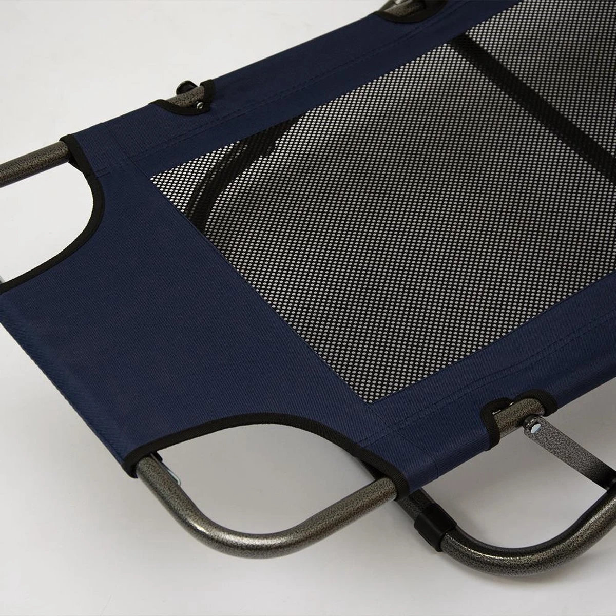 Ligstoel 155x60cm - Opvouwbaar Campingstoel Ligbed Strandstoel Tuinstoel Vouwligstoel Blauw 11 Ligstoel 155x60cm - Opvouwbaar Campingstoel Ligbed Strandstoel Tuinstoel Vouwligstoel Blauw - Afbeelding 9