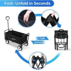 Rijoka Opvouwbare Bolderkar Mét Harde Bodem | Groen -Buitenkampeer Winkel 1200x1200 807