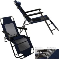 Ligstoel 155x60cm - Opvouwbaar Campingstoel Ligbed Strandstoel Tuinstoel Vouwligstoel Blauw 35 Ligstoel 155x60cm - Opvouwbaar Campingstoel Ligbed Strandstoel Tuinstoel Vouwligstoel Blauw -Buitenkampeer Winkel 1200x1200 83