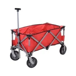 KOOPMAN Opvouwbare Bolderkar | Rood | 90 X 49 X 58 Cm -Buitenkampeer Winkel 1200x1200 868