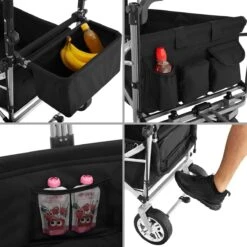 Tectake - Opvouwbare Bolderwagen Handkar Nico Zwart - 403549 -Buitenkampeer Winkel 1200x1200 905