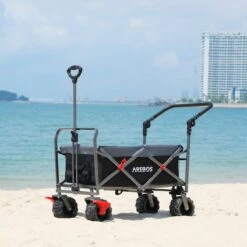 AREBOS Opvouwbare Steekwagen Met Telescopische Stang Draagvermogen 100 Kg -Buitenkampeer Winkel 1200x1200 927