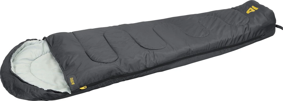 Abbey Camp Slaapzak Mummie - Grijs - 210 X 80/50 Cm 4 Abbey Camp Slaapzak Mummie - Grijs - 210 X 80/50 Cm - Afbeelding 2