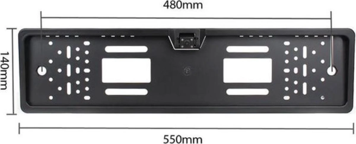 Achteruitrij Camera Met Kentekenplaathouder | Nachtzicht | LED | Waterdicht | Universeel | 6M Verlengkabel 5 Achteruitrij Camera Met Kentekenplaathouder | Nachtzicht | LED | Waterdicht | Universeel | 6M Verlengkabel - Afbeelding 3