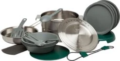 Stanley The Full Kitchen Base Camp Cook Set 3,5L - Campingkookset - Stainless Steel -Buitenkampeer Winkel 1200x619 5
