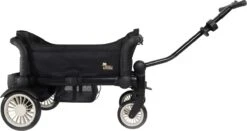Deryan Luxe Sandy Bolderkar - Duo Buggy - Tandem Buggy - Opvouwbaar - Inklapbare Bolderwagen - Duo Kinderwagen - Zwart -Buitenkampeer Winkel 1200x637 1