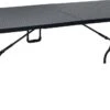 ERRO Vouwtafel - Wickerlook - 180x74cm - Zwart -Buitenkampeer Winkel 1200x666