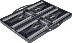 Bo-Camp Picknicktafel - Basic - Inklapbaar - Grijs -Buitenkampeer Winkel 1200x711