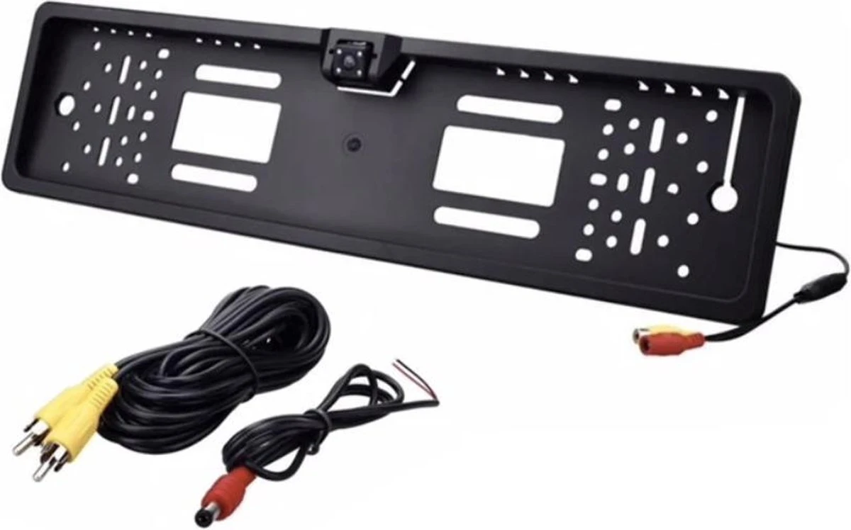 Achteruitrij Camera Met Kentekenplaathouder | Nachtzicht | LED | Waterdicht | Universeel | 6M Verlengkabel 3 Achteruitrij Camera Met Kentekenplaathouder | Nachtzicht | LED | Waterdicht | Universeel | 6M Verlengkabel