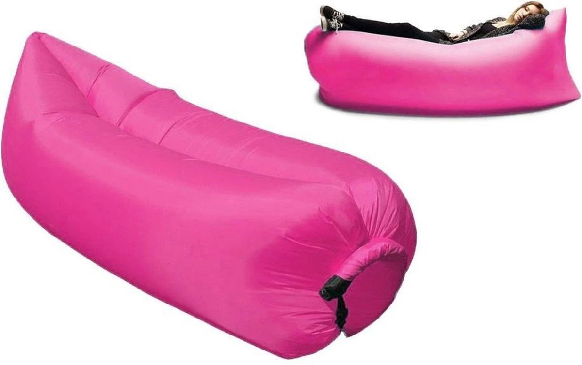 Air Lounger - Lucht Lounger Sofa Matras Roze- Zwembad- Strand- Luchtbed Airlounger 3 Air Lounger - Lucht Lounger Sofa Matras Roze- Zwembad- Strand- Luchtbed Airlounger