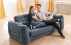 Intex Luxe Bankstel / Opblaasbare Slaapbank - 2-persoons - 203x224x66 Cm -Buitenkampeer Winkel 1200x767