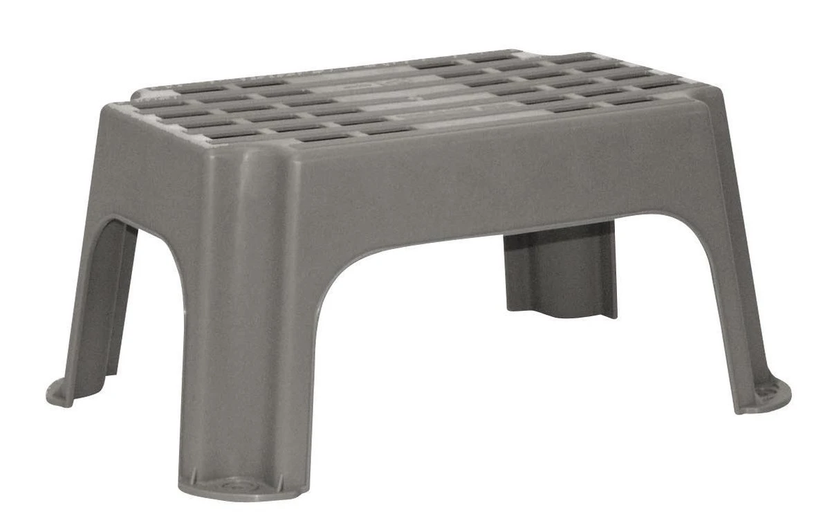 Curver Opstapje - Kunststof - 50x35x24 Cm - Antraciet 3 Curver Opstapje - Kunststof - 50x35x24 Cm - Antraciet