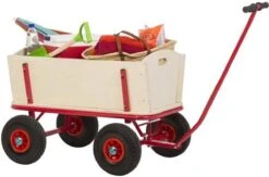 Benson Bolderkar - Bolderwagen Hout - Strandwagen - Kinderen - Boodschappenkar -Buitenkampeer Winkel 1200x792 1
